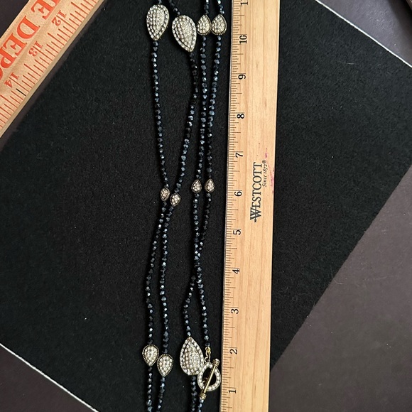 Heidi Daus necklace long can be doubled - Picture 9 of 12
